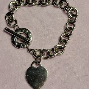 Tiffany & Co heart toggle bracelet
